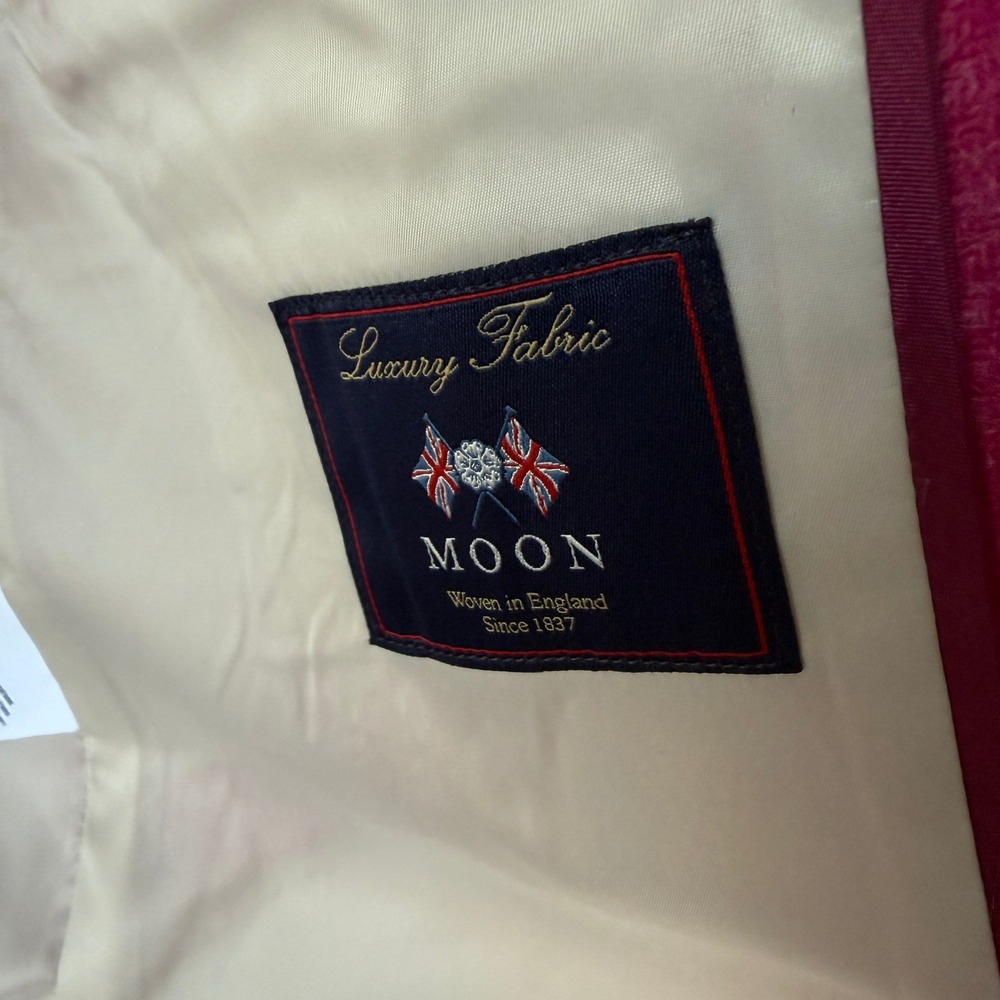 J.Crew Womens Pink Moon Wool Blazer Gold‎ Crest Button BU028 Size 18 NEW - Picture 9 of 9